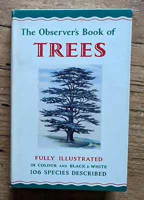 Vintage 1968 The Observer's Book Of Trees • £12.99