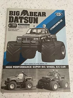 Tokyo Marui Plastic Model Co Big Bear Datsun  Instruction Manual Tamiya/kyosho • $24.99