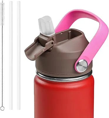 Straw Lid For Hydroflask Wide Mouth Hydro Flask 20 32 40 Oz Most Sports Bottle • $12.99