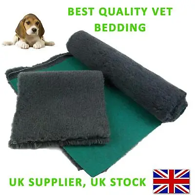 £230 • Buy Traditional Charcoal Vet Bedding ROLL WHELPING FLEECE DOG PUPPY PRO BED