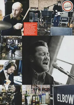 £4.99 • Buy Elbow - Blueprint Studios Salford 2011 - Full Size Magazine Advert