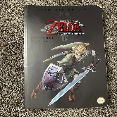 Legend Of Zelda Twilight Princess Guide (GameCube) Premiere Edition - No Poster • $16