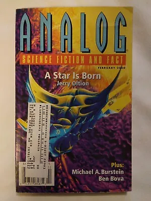 2000 February Analog Sci-Fi/Fact Magazine A Star Is Born (MH436) • £9.63