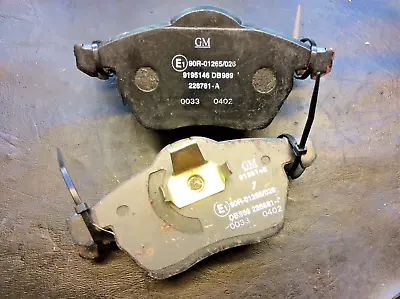 Vauxhall Calibra Vectra B Front Brake Pads GENUINE GM 9195146 February Special • $12.43