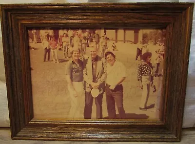 Vintage Golf Framed Photograph Signed By Lee Trevino & Doug Sanders 4.7  X 6.6  • $49