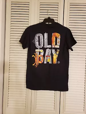 New MARYLAND MY MARYLAND  OLD BAY SEASONING CRABS BEER BLACK T  SHIRT SMALL • $17.99