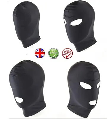 £5.95 • Buy  Fetish Open Mouth Hood Gimp Face Mask Head Bondage Adult Cosplay Gimp Mask BDSM