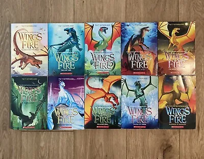 $19.99 • Buy Wings Of Fire Book Collection #1-10 Paperback Book Lot