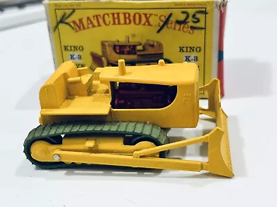 Matchbox Series King Size No3 D9 Caterpillar Tractor By Lesney Nib Read • $9.99