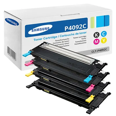 4x Original Toner Samsung CLP-310 CLP-310N CLP-315 CLP-315W CLX-3170FN Cartridge • £149.44