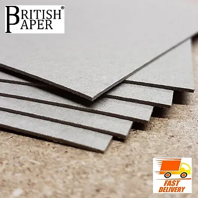 1mm Greyboard A2 A3 A4 A5 A6 Grey Backing Board Card Sheets Picture Frame Mount • £245.99