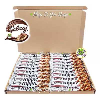 22 GALAXY RIPPLE MILK CHOCOLATE 30g BARS Personalised Gift Box Hamper Present🍫 • £20.95