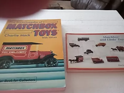 Lot Of 2 Collector Guides: Encyclopedia Of Matchbox Toys & Matchbox & Lledo Toys • $8.99
