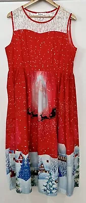 Womens (US16 UK20 EU48) Christmas Dress Nextmia PRICE REDUCED • $18