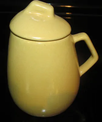La Solana Mustard Yellow Sugar Bowl Ware Solanaware Mid Century Modern • $14.99