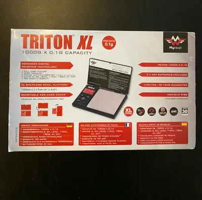 My Weigh Triton XL Scale 1000g X 0.1g New In Box • $29.95