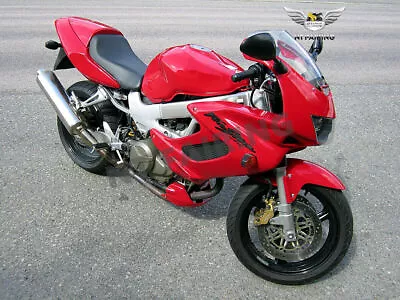 WOO Injection Molding Red Plastic Fairing Fit For Honda 1997-2005 VTR1000F Z002 • $479.99