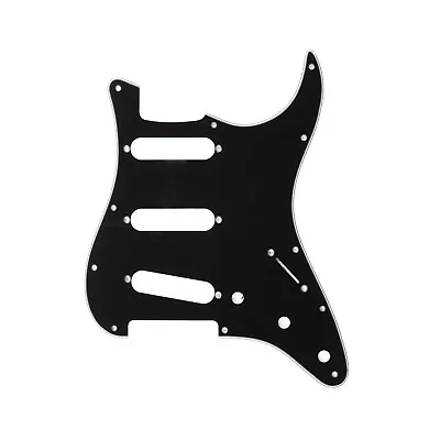 AE Guitars® SSS Strat 3-PLY B/W/B Black Pickguard • $14.99