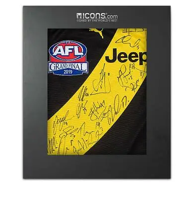 $1074.24 • Buy Richmond Squad Signed 2019 AFL Guernsey In Deluxe Packaging Autograph