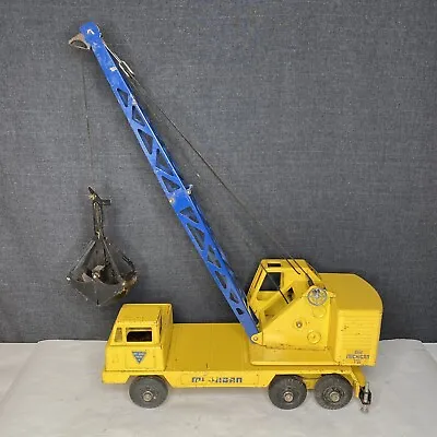 Vintage Nylint Michigan Shovel Crane Clark T-24 - WORKS • $147