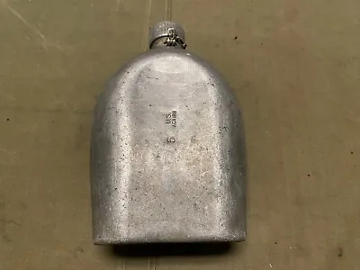 Original Wwi Wwii Us Army M1910 Metal Top Canteen-dated:1918 • $37.56