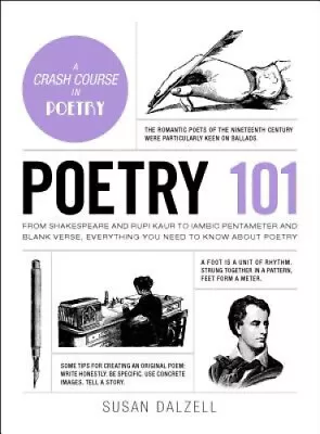 Poetry 101: From Shakespeare And Rupi Kaur To Iambic Pentameter And Blank • $33.56