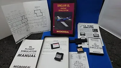 £49.99 • Buy SINCLAIR QL - Flight Simulator Micro Drive Very Rare Collectable Game Microdeal