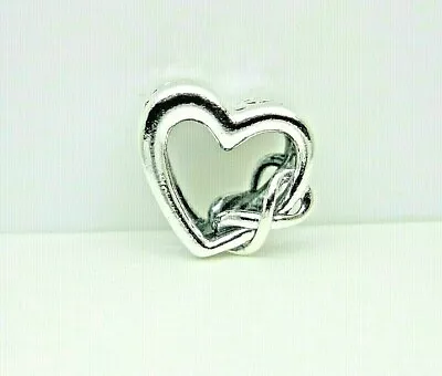 Authentic Pandora #798825C00 Love You Mom Infinity Heart Charm • $24