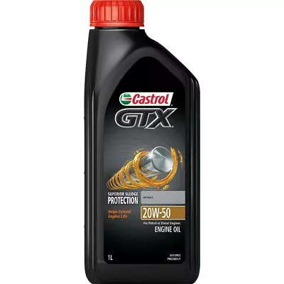 Castrol GTX 20W-50 1L 3413902 • $26.31