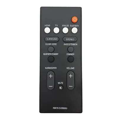 For -Yamaha FSR78 VAF7640 VAH0130 YAS-106 YAS-207 ATS-1060 Remote Control Speake • $10.70