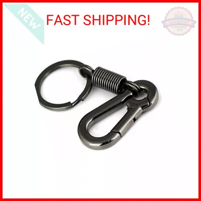 Maycom Retro Style Simple Strong Carabiner Shape Keychain Key Chain Ring Keyring • $10.22