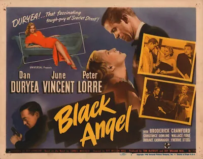 £3.75 • Buy Black Angel 1946 Dvd. Dan Duryea. Copy Of Public Domain Film. Disc Only