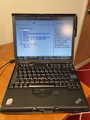 Lenova X61s ThinkPad X Series X6 Ultra Base Vintage Collectible Laptop • $189