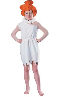 £29.64 • Buy Licensed Wilma Flintstone Girls Child Cave Woman Fancy Dress Halloween Costume