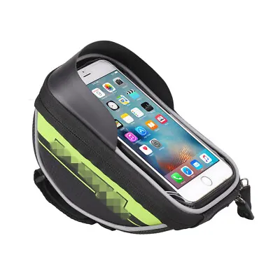 For Mobile Phone GPS Motorcycle Bike Handlebar Holder Mount Waterproof Bag Case • $13.60