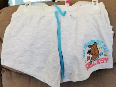 Scooby Doo Juniors' Grey Drawstring Women's Shorts XS-XXXL Available • $13.99