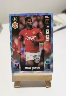 Match Attax Extra 2024 Crystal Parallel MARCUS RASHFORD #102 Man Utd Card • £2.49