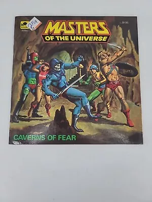 Caverns Of Fear MOTU Masters Of The Universe Golden Book 1983 He-Man Vintage • $9.59