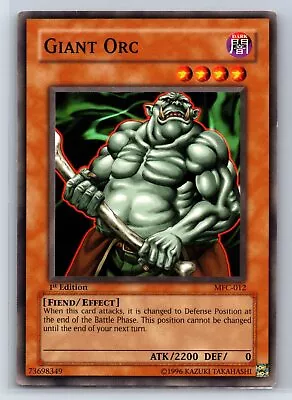 Magician's Force #MFC-012 Giant Orc 1st Edition Yu-Gi-Oh! • $0.99