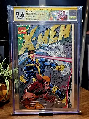 X-Men #1 Collectors Edition CGC 9.6 Signature Series Jim Lee & Scott Williams • $199.99