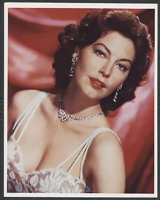 £41.85 • Buy @Col AVA GARDNER WEARING A NECKLACE AND EARRINGS  