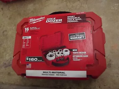 New Milwaukee 49-22-4030 General-Purpose Hole Saw Set Of 16 Pieces • $45