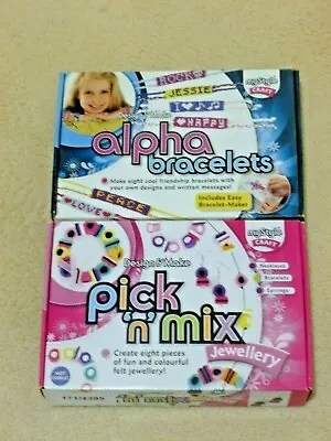 ALPHA BRACELETS & PICK N MIX JEWELLERY MAKE YOUR OWN My Style Craft 8+ Yrs • £4.50