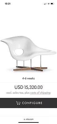 La Chaise By Charles & Ray Eames For Vitra 1998 • £500