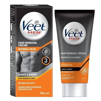 Veet Hair Removal Cream For Men Normal Skin 50 Gram • $12.61