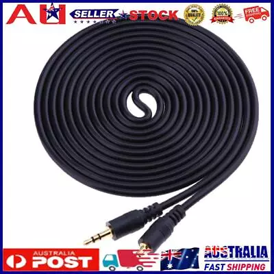 AUX Cable 3.5mm Stereo Audio Extension Male To Male Auxiliary Car Cord(3m) • $8.13