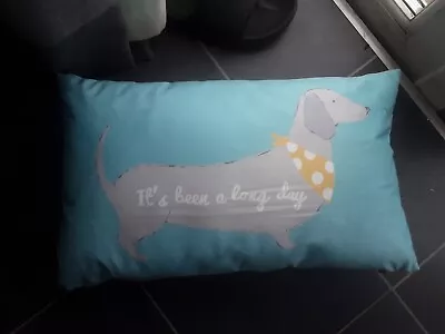 £5 • Buy Daschund/ Sausage Dog Cushion By Catherine Lansfield BNWOT