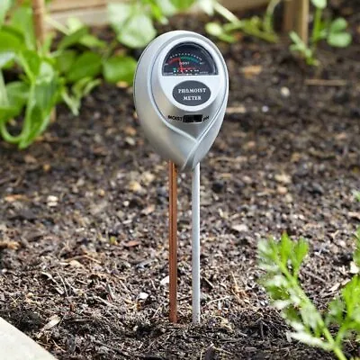 £10.49 • Buy Smart Garden Useful Moisture & PH Meter Dual Probe No Batteries Required 