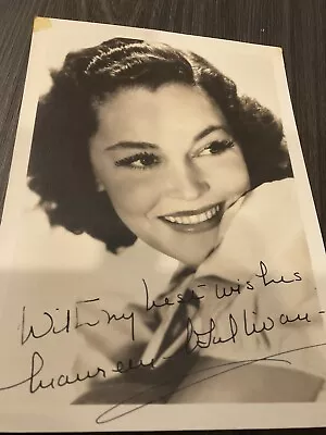 MAUREEN O’SULLIVAN Hand Signed ✍️ 5x7 Original Photo With An Impressive Ink... • $95