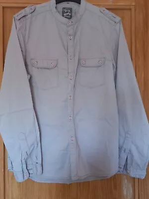 Men's Burton Grandad  Style Collar Shirt Size M • £2